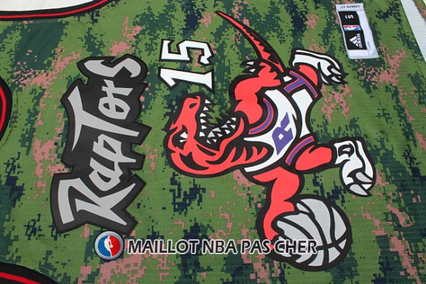 Maillot Toronto Raptors Vince Carter 15 Vert